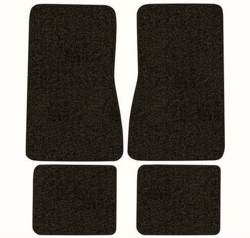 the 1968 - 1974 Chevy Nova Front and Rear 80/20 Loop Carpeted with Grippers Floor Mats Set