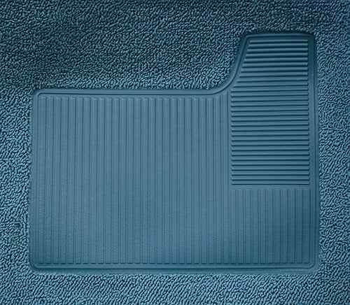 1968 - 1974 Nova Correct Original Style Floor Carpet for Front Bench Seat Models, OE Style 80/20 Loop, Angle 3