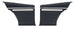 1969 Nova Rear Side Panels Set with the Deluxe or Factory Custom Interior Option, Pre-Assembled Pair