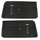 1971 - 1972 Nova Door Panels Set, Standard Interior, Front, Pre-Assembled, Pair
