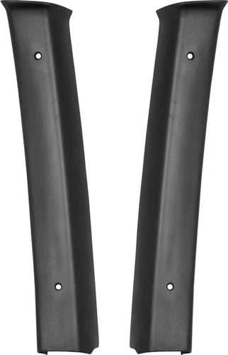 1968 - 1972 Nova Interior B Pillar Post Quarter Panels Moldings, Pair