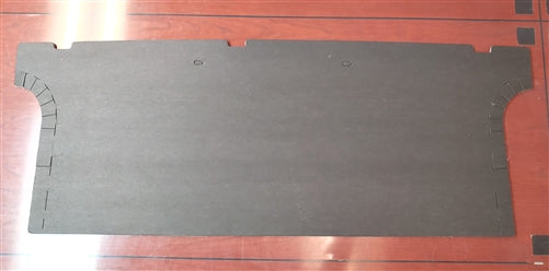 1968 - 1972 Nova Rear Seat To Trunk Divider Board with Pre-Installed Insulation, Angle 2
