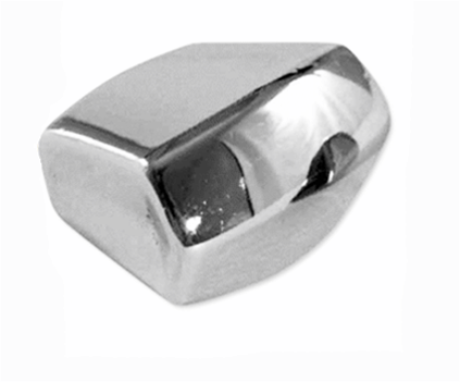 Front Side Seat Track Adjusting Knob, Heavy Chrome, Each