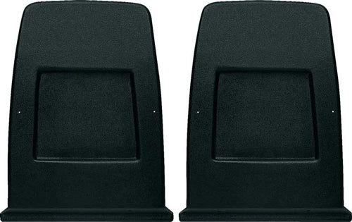 1972 - 1974 Nova Bucket Seat Back Panels Pair, Black