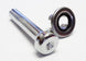 1968 - 1972 Chevelle and Nova Chrome Door Lock Knob and Ferrule Set, Each