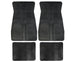 1973 - 1981 Chevelle, Malibu, or Nova Floor Mats Set, Original GM Style, Black