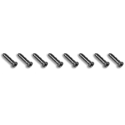 Door Jamb Sill Plate Screws Set, Chrome 8 Pieces