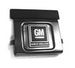 1968 - 1971 Deluxe Style Stainless Seat Belt Buckle Push Button Insert, GM Mark of Excellence, Each, Angle 4