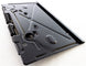 1968 - 1972 Chevelle and Nova Rear License Plate Bracket, Fuel Door, Angle 4