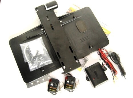 a Show N Go Powered Retractable Electric License Plate Transport