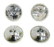 1968 - 1970 Chevelle Factory Original Style T3 Headlight Headlamp Set, 4 Piece Kit