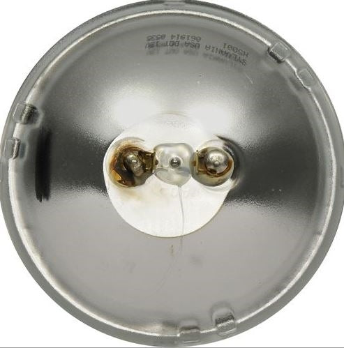 1964 - 1970 Chevelle Headlight Headlamp Halogen INNER High Beam Bright Light Bulb, Each, Angle 3