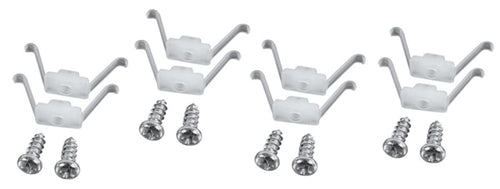 1966 Chevelle Rear Tail Light Bezel Retainer Clips, 16 Piece Set