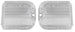 1966 Chevelle Reverse Back Up Light Lenses, Pair