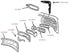 1966 Chevelle Tail Light Kit, Complete, Angle 2