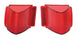 1967 Chevelle Tail Light Lenses, Made In The USA! Pair