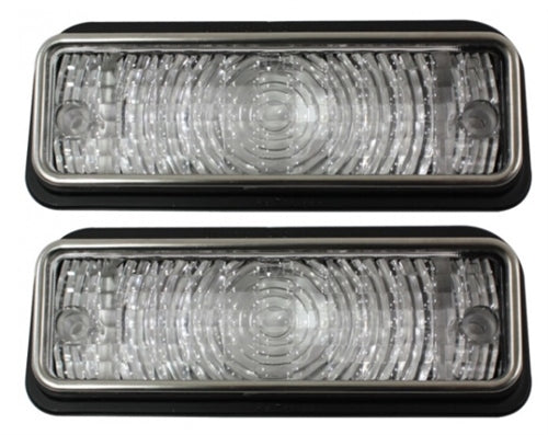 1969 Chevelle Parking Light Lamp Lens, Super Sport, Pair