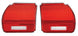 1969 Chevelle Tail Light Lenses, Pair
