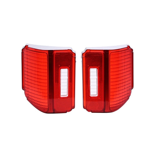 1969 Chevelle Tail Light Lenses, Pair, Angle 2