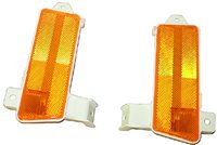 1970 Chevelle Front Fender Marker Light Assemblies, Pair