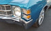 1971 Chevelle Parking Light Chrome Bezel, Left Hand, Angle 2