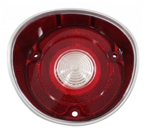 1971 Chevelle Back Up Light Lens, Without Inner Trim, Right