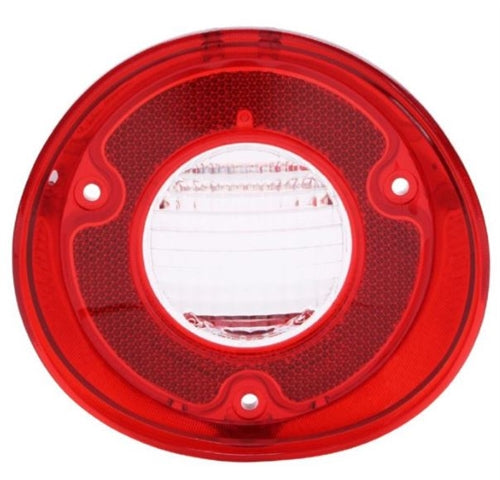 1972 Chevelle Back Up Tail Light Lamp Lens, Left Hand