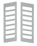 1970 - 1972 Chevelle Rear Marker Light Bezels, Pair