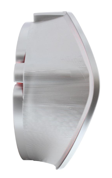 1971 Chevelle CUSTOM Plug and Play LED Backup Light Lens Assembly, With Inner Stainless Trim, Pair, Angle 4