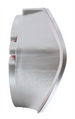 1971 Chevelle CUSTOM Plug and Play LED Backup Light Lens Assembly, With Inner Stainless Trim, Pair, Angle 4
