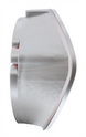 1971 Chevelle CUSTOM Plug and Play LED Backup Light Lens Assembly, With Inner Stainless Trim, Pair, Angle 4