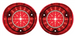 1972 Chevelle CUSTOM Plug and Play LED Tail Light Lens Assembly, With Inner Stainless Trim, Pair