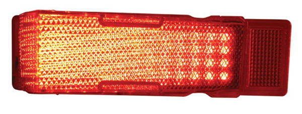 1968 Chevelle CUSTOM LED Tail Light Lens Assembly, Pair, Angle 2