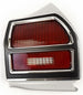 1969 Chevelle Tail Light Housing, Bezel, Lens Assembly, Right Hand, Angle 2