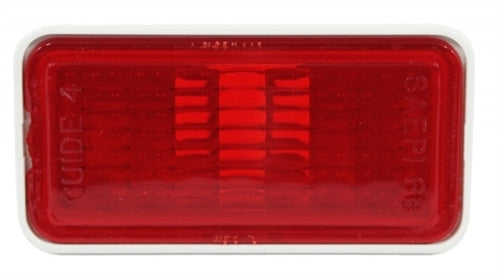 1968 - 1969 Marker Light Assembly, Rear Side, Red, Each