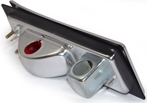1968 - 1969 Complete Nova Tail Light Housing and Lens Assembly, PAIR, Angle 3