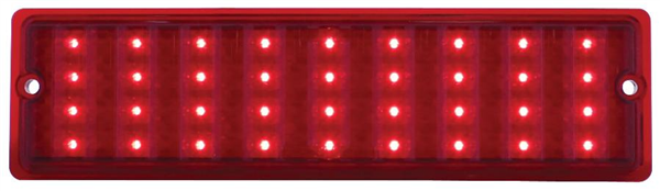 1968 - 1969 Nova CUSTOM Plug and Play LED Tail Light Lens Assembly, Each