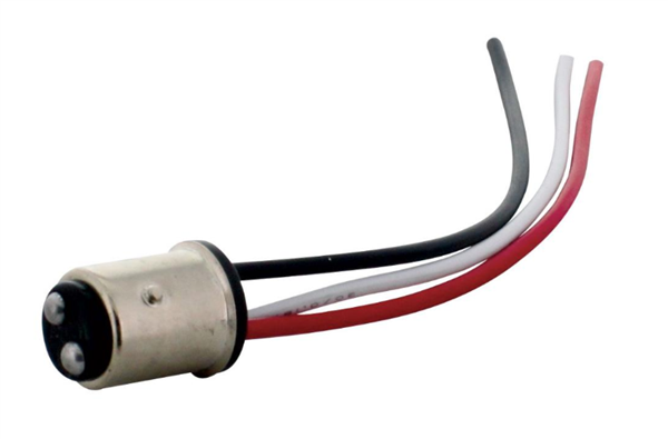1968 - 1969 Nova CUSTOM Plug and Play LED Tail Light Lens Assembly, Each, Angle 3