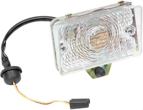 1970 Nova Park Light Assembly with Clear Lens, LH or RH