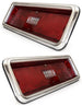 1970 - 1971 Complete Nova Tail Light Housing and Lens Assembly, PAIR