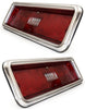 1970 - 1971 Complete Nova Tail Light Housing and Lens Assembly, PAIR