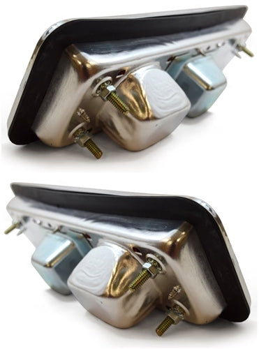 1970 - 1971 Complete Nova Tail Light Housing and Lens Assembly, PAIR, Angle 3