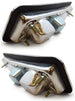 1970 - 1971 Complete Nova Tail Light Housing and Lens Assembly, PAIR, Angle 3