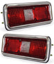 1971 - 1972 Complete Nova Tail Light Housing and Lens Assembly, PAIR