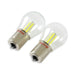 1156 5700K Modern White LED Tail Light Reverse Back-up Bulbs, Single Contact, Pair, Angle 5