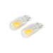 a 3000K Classic White 194 LED Marker Light Bulb and Dash Light Bulb, Angle 3