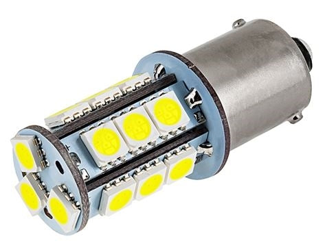 1156 LED Backup Light Bulb, Ultra Bright WHITE Single Filament, Each
