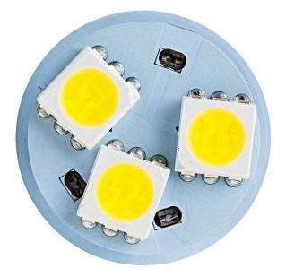 1156 LED Backup Light Bulb, Ultra Bright WHITE Single Filament, Each, Angle 2