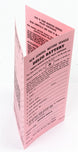 GM Delco Battery Warranty Certificate Card Pamphlet, Angle 2