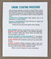 1969 - 1972 Chevelle & Nova Ignition Lock Key Starting Sunvisor Sleeve Instruction Card, Angle 2